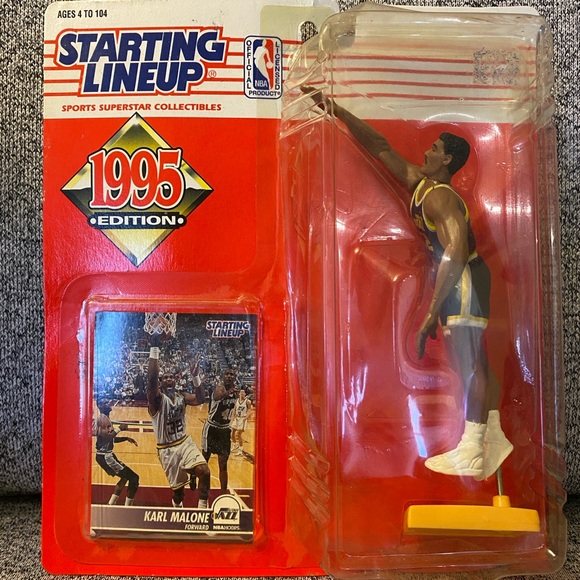NBA Starting Lineups action figures Scottie Pippen Kevin Garnett Reggie Miller - Picture 8 of 11